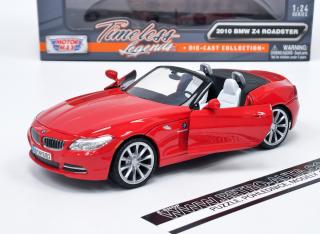 BMW Z4 (E85) 2010 red Motormax 1:24