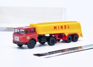 Brekina IFA W 50 towing vehicle (1965) Minol Brekina 1:87