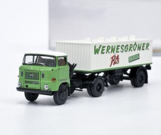 Brekina IFA W 50 towing vehicle (1965) Minol Brekina 1:87