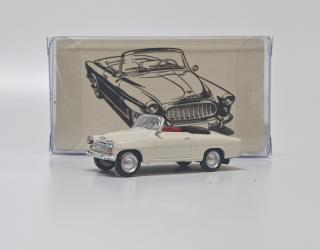 Brekina Škoda Felicia Roadster - Modrá 1:87