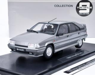 Citroën BX GTI (1990) silver metallic/ black interior Triple9 1:18