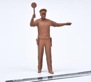 Dopravní hlídka VB 1985 (A) - Retro benzínky 1:18