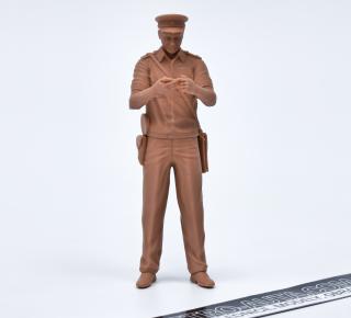 Dopravní hlídka VB 1985 (B) - Retro benzínky 1:18