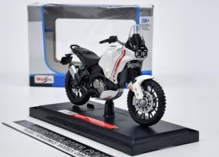 Ducati DesertX white/red MAISTO 1:18