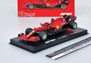 Ferrari F1 SF21 #16 C.Leclerc Tuscan GP 2021 - Bburago 1:43