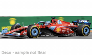 Ferrari SF-24 #16 Ch.Leclerc 3rd Miami GP 2024 - Bburago 1:43 (PŘEDOBJEDNÁVKA!!! Dostupnost bude upřesněna!!!)