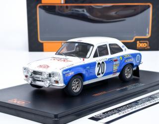 FORD ESCORT MK I RS 1600 #20 H.Mikkola/J.Porter Rallye Monte Carlo 1973  IXO 1:24