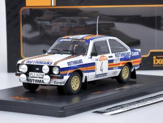 FORD ESCORT MK II RS 1800 #4 Rally San Remo 1980 A.Vatanen / D.Richards IXO 1:24