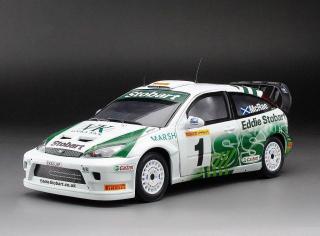 Ford Focus RS WRC06 #1 C.McRae Pirelli International Rally 2005 Sun Star 1:18 (Jezdec: C.McRae)