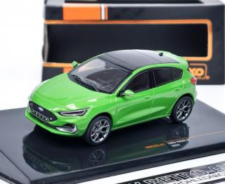 Ford Focus ST 2022 - zelená metalíza IXO 1:43