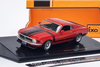 Ford Mustang Boss 302 (1970) Červená IXO 1:43 (JIŽ SKLADEM!)
