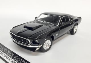 Ford Mustang Boss 429 (1969) 1:24 - Černá (JIŽ SKLADEM!)