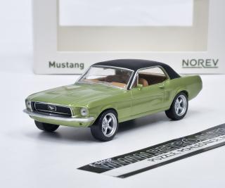Ford Mustang Coupe 1968 Jet-car zelená metalíza Norev 1:43
