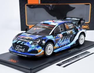 FORD PUMA Rally1 #13 G.Munster/L.Louka Central European Rallye 2023 IXO 1:18_