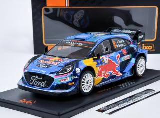 FORD PUMA Rally1 #8 O.Tanak/M.Jarveoja Central European Rallye 2023 IXO 1:18
