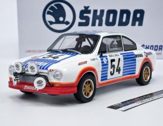 Fox18  Škoda 130 RS Rally Monte Carlo n. 54  1:18