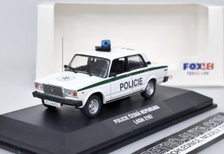 Foxtoys Lada 2107 Policie Česká Republika (znak) FOX18 1:43
