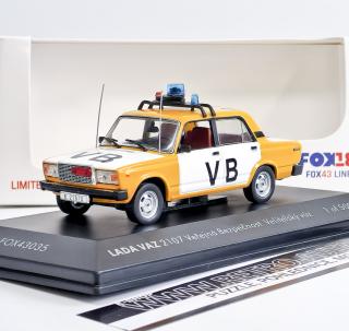 Foxtoys VAZ 2105 Diplomatická policie ČR 1:43