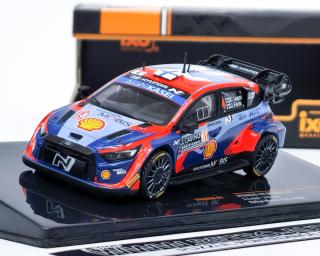 Hyundai i20 N Rally1 #4  E.Lappi/J.Ferm Rally Monte Carlo 2023 IXO 1:43