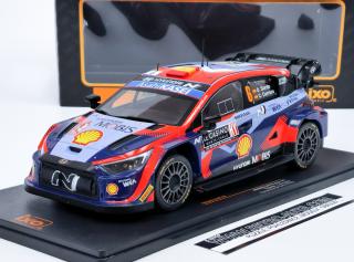 Hyundai i20 N Rally1 #6 Rallye Monte-Carlo 2023 D.Sordo/C.Carrera IXO 1:18