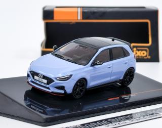Hyundai i30 N 2022 světle modrá IXO 1:43