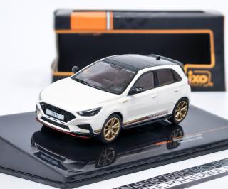 Hyundai i30 N Drive-N 2022 bílá metalíza IXO 1:43