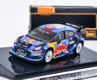 IXO models Ford Puma Rally1 No.8 Tanak/Jarveoja WRC Rally Chile 2023 IXO 1:43