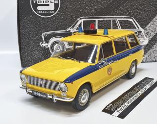 IXO models Lada 2106 (1976) USSR Dopravní Policie 1:18