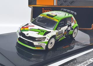 IXO models Škoda Fabia R5 Evo #23 K. Rovanperä - J. Halttunen Rallye Portugal 2019 1:43