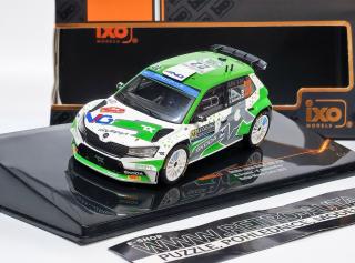IXO models Škoda Fabia R5 Evo #23 K. Rovanperä - J. Halttunen Rallye Portugal 2019 1:43