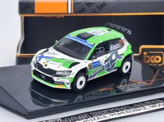 IXO models Škoda Fabia R5 Evo #23 K. Rovanperä - J. Halttunen Rallye Portugal 2019 1:43