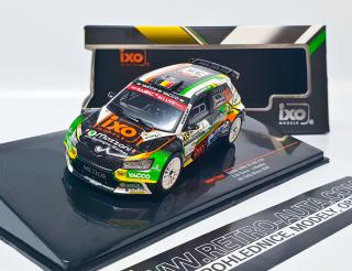 IXO models Škoda Fabia R5 Evo #23 K. Rovanperä - J. Halttunen Rallye Portugal 2019 1:43
