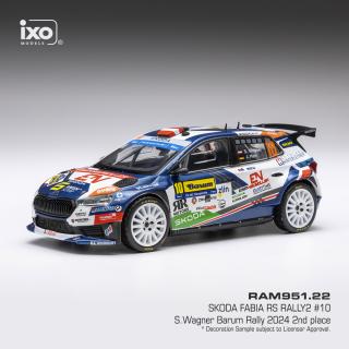 IXO models Škoda Fabia R5 Evo #23 K. Rovanperä - J. Halttunen Rallye Portugal 2019 1:43