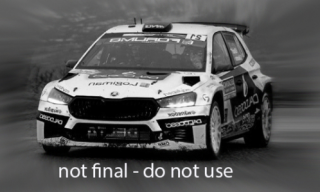 IXO models Škoda Fabia R5 Evo #23 K. Rovanperä - J. Halttunen Rallye Portugal 2019 1:43