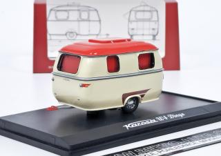 Karosa W4 Dingo obytný přívěs - ModelStroy 1:43