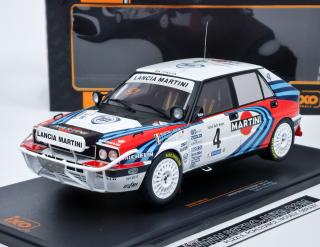 Lancia Delta Integrale 16V #4 A.Fiorio/L.Pirollo Safari Rally 1990 IXO 1:18