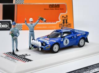 Lancia Stratos HF #4 Winner Rally Monte Carlo 1979 s figurkami IXO 1:43 (Jezdci: B.Darniche/A.Mahe)