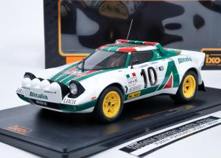 Lancia Stratos HF No.10 Munari/Maiga Alitalia Rallye Monte Carlo 1976 IXO 1:18