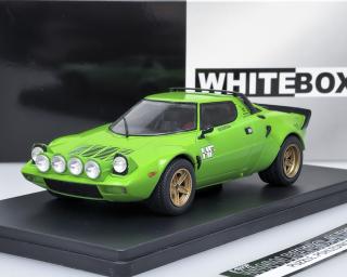 Lancia Stratos HF - Světle Zelená Whitebox 1:24 (JIŽ SKLADEM!)