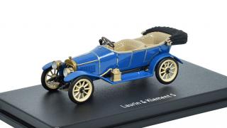 Laurin &amp; Klement S 1911 Modrá ModelStroy 1:43