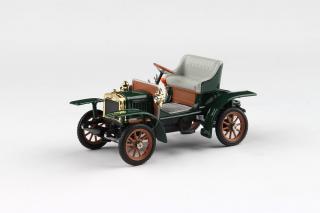 Laurin &amp; Klement Voiturette (1905) - Zelená Mechová ABREX 1:43