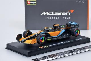 McLaren MCL36 #3 Australia GP 2022 D.Ricciardo - Bburago 1:43 (JIŽ SKLADEM!)