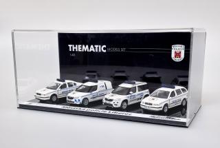 MODEL DEPO Set R5 Rally Bohemia - Škoda Fabia R5 Ferat &amp; Škoda Fabia R5 (2017) 1:43