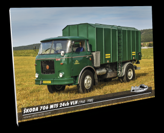 Obraz č. 04 - ŠKODA 706 MTS 24ch VLH (1968 - 1988) 100 x 70 cm