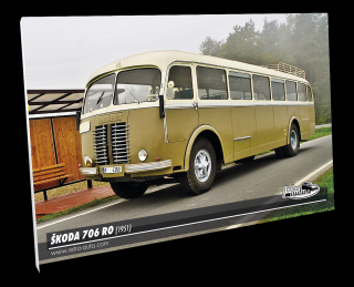 Obraz č. 05 - ŠKODA 706 RO (1951) 100 x 70 cm