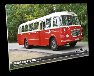 Obraz č. 06 - ŠKODA 706 RTO MTZ (1970) 100 x 70 cm