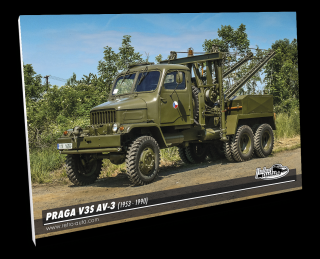 Obraz č. 07 - PRAGA V3S AV-3 (1953 - 1990) 100 x 70 cm
