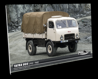 Obraz č. 09 - Tatra 805 (1953 - 1960) 100 x 70 cm
