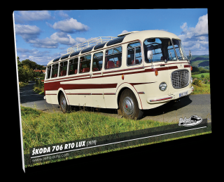 Obraz č. 12 - ŠKODA 706 RTO LUX (1979) 100 x 70 cm