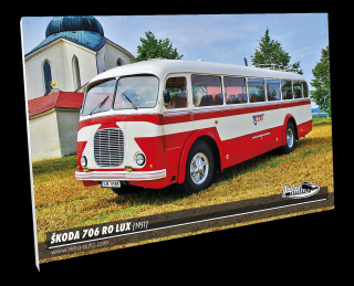 Obraz č. 15 - ŠKODA 706 RO LUX (1951) 100 x 70 cm